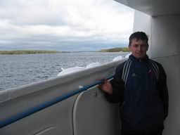 Сергей Мезенов на корабле