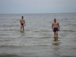 Сергей и Андрей в заливе