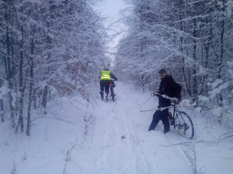 Заснеженный выход в цивилизацию