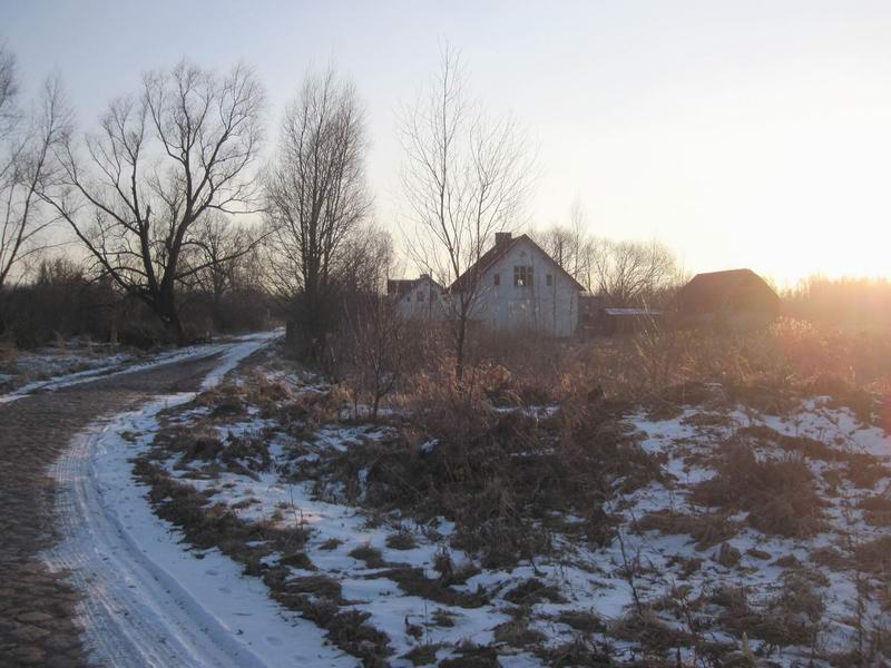 Въезд в Громово