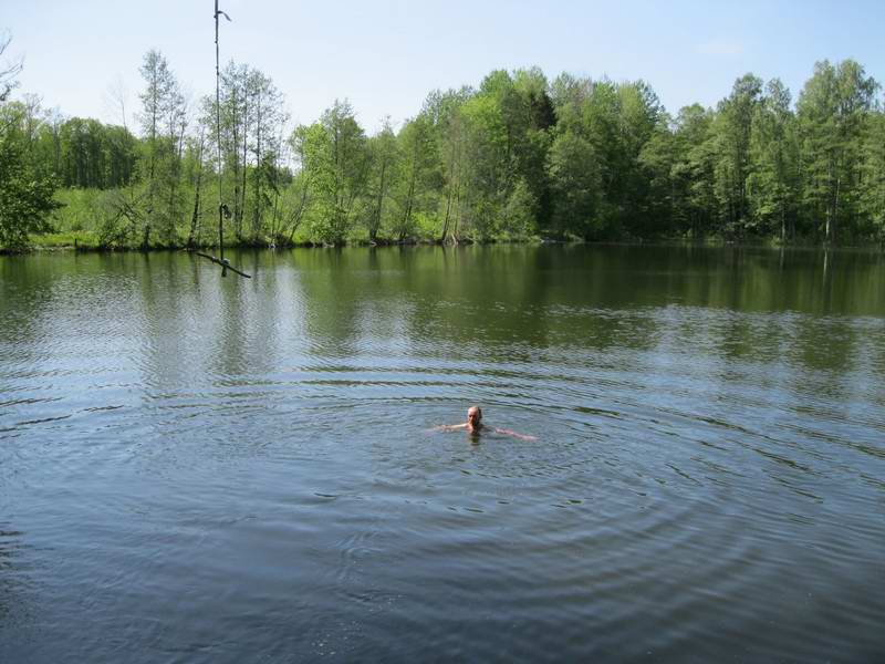 Купаемся.