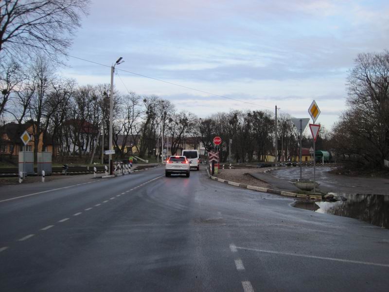 Проезжаем Ладушкин