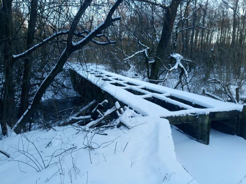 Водной мост! Отводной канал проходит над рекой Граевкой