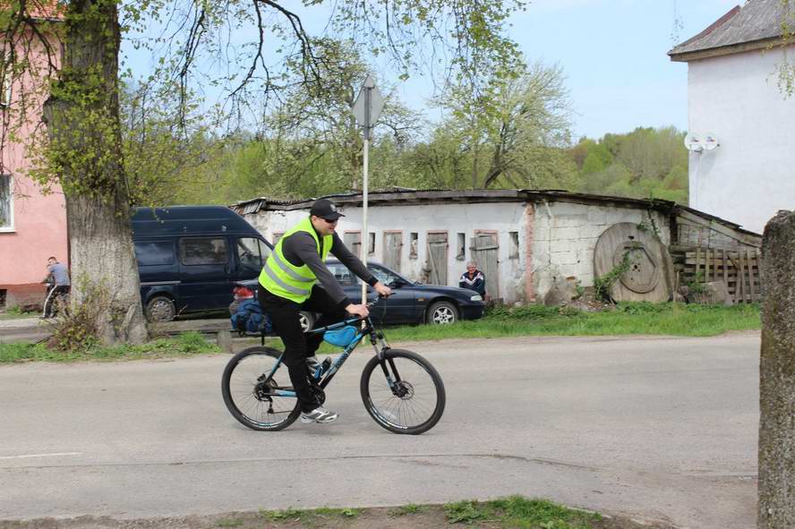 Велотуристы прибыли в Черепаново