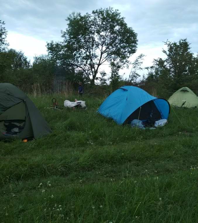 Наш лагерь за Чапаево.