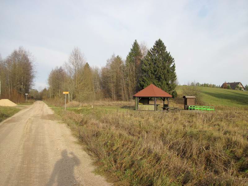 Остановочная площадка маршрута Гринвело