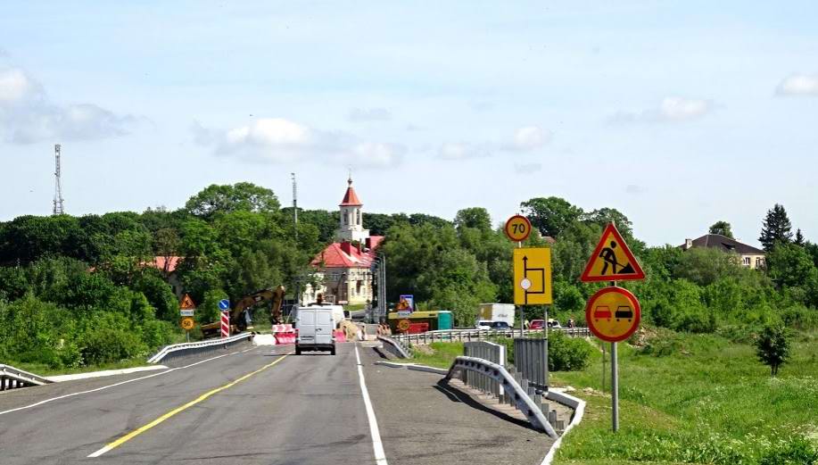 При въезде в Большаково.