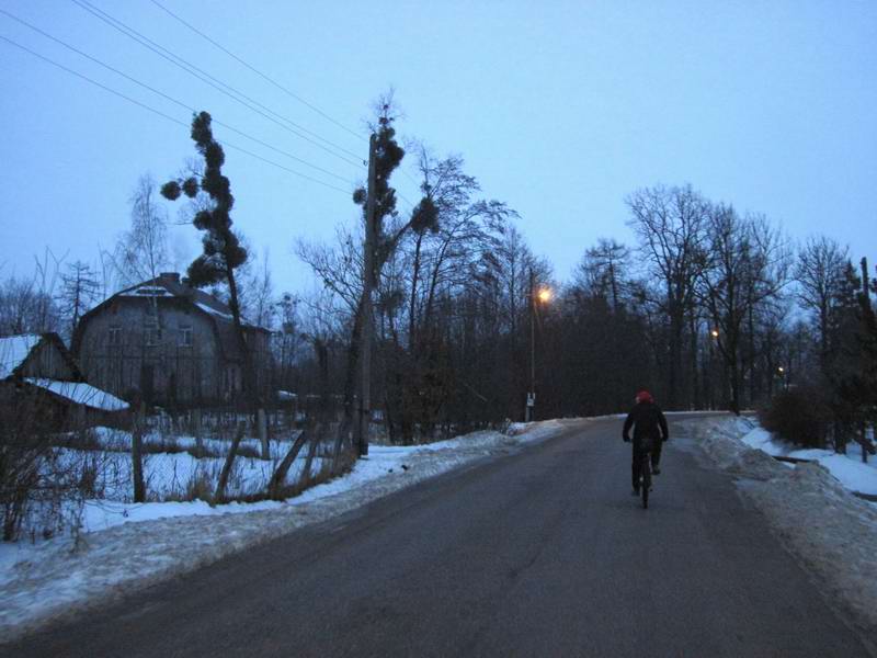 Въезжаем в Залесье