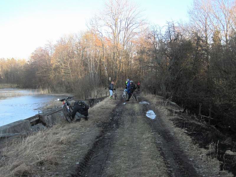 Осмотр плотины водосброса