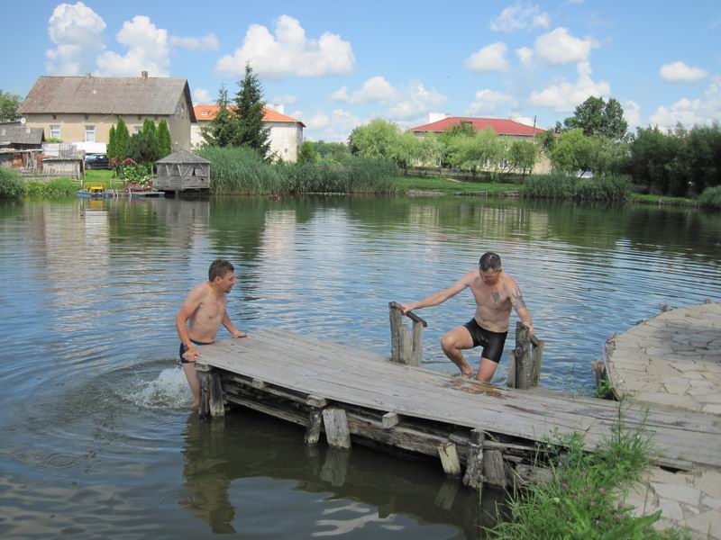 Искупались