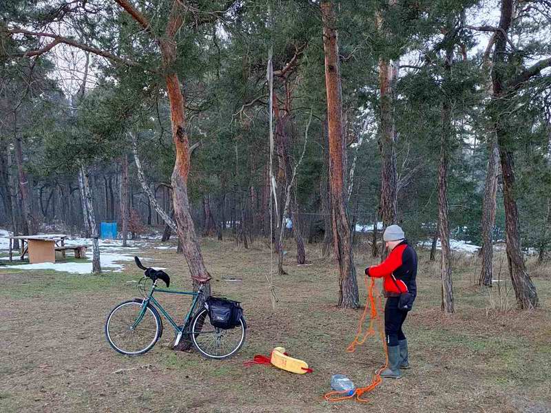 Готовимся к пересечению залива