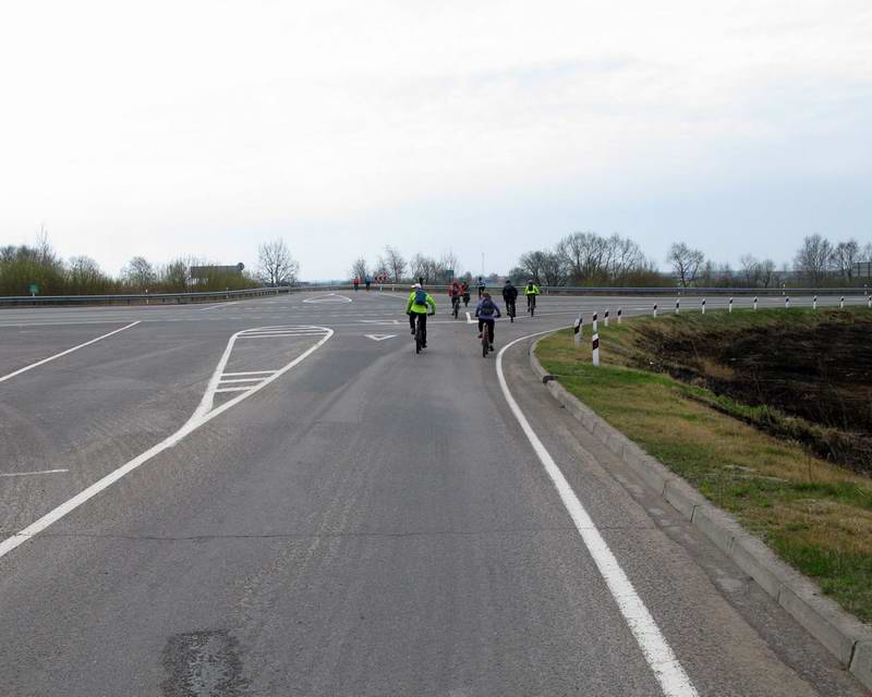 Пересекаем Берлинку.