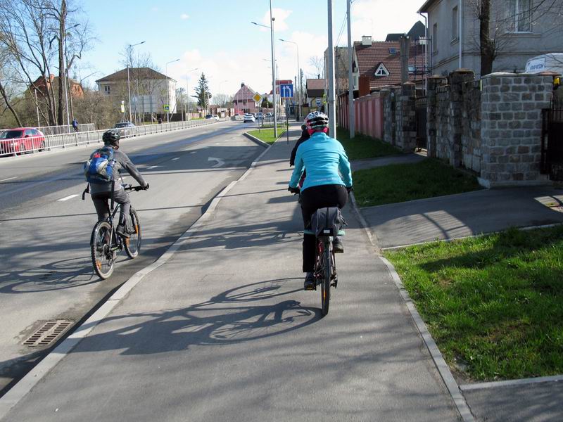 Едем в сторону Гурьевска.