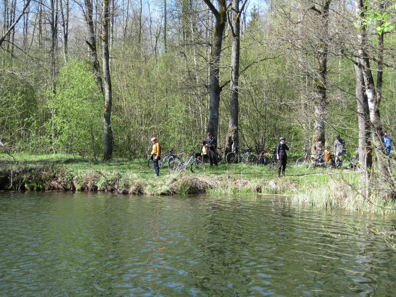 Остановка на озере Глубоком