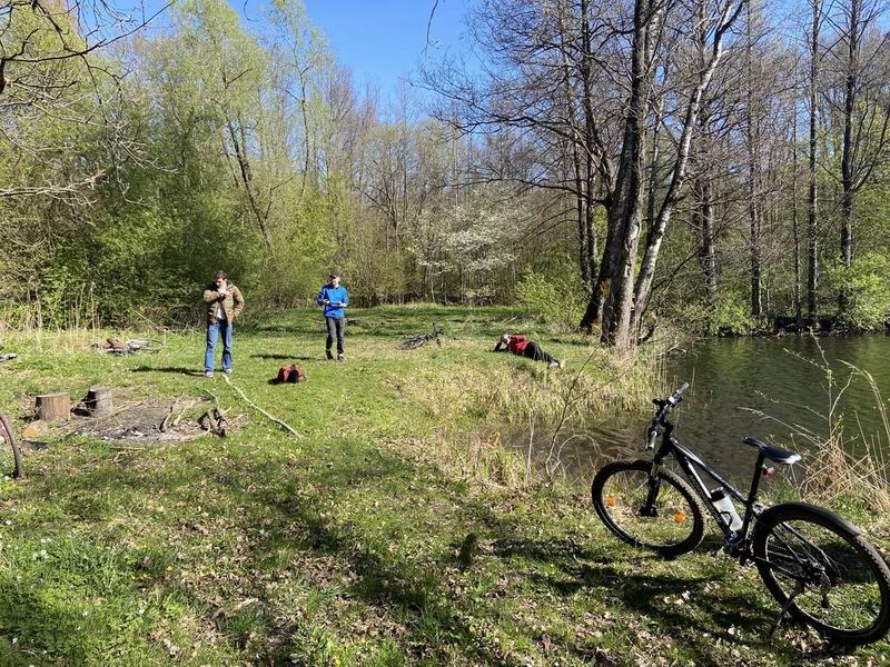 Остановка на озере Глубоком