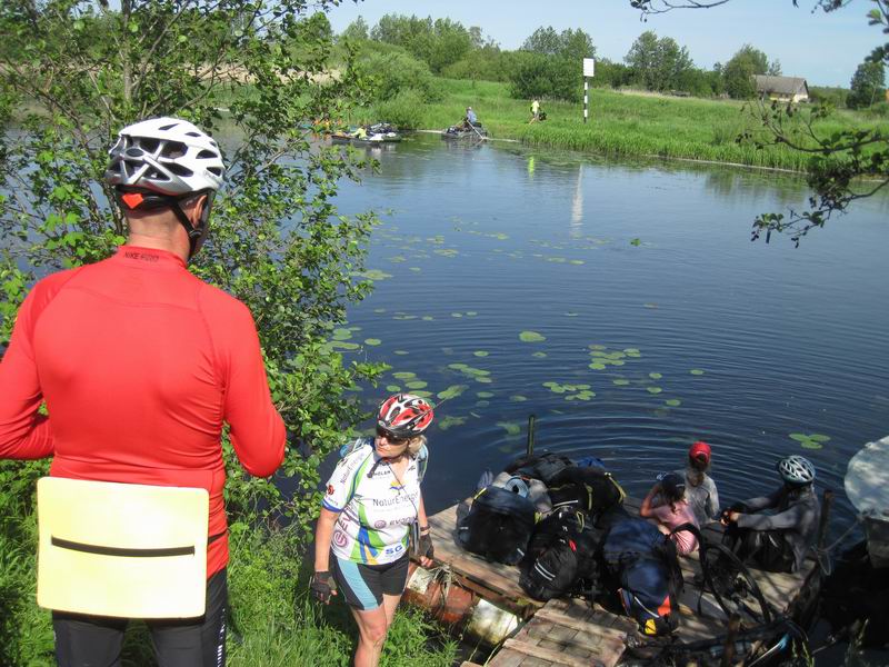 А вот и наши водники подоспели