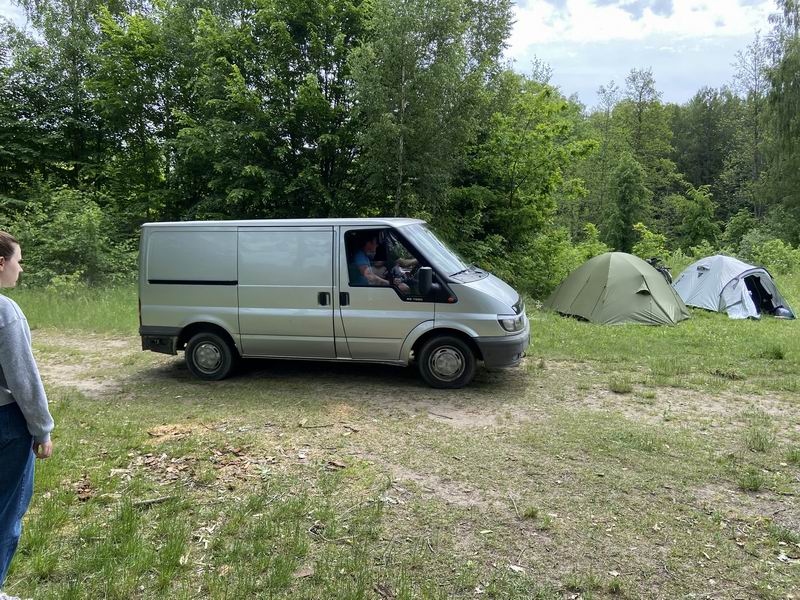 Приехал Валерий Носов за лодкой и шмотками