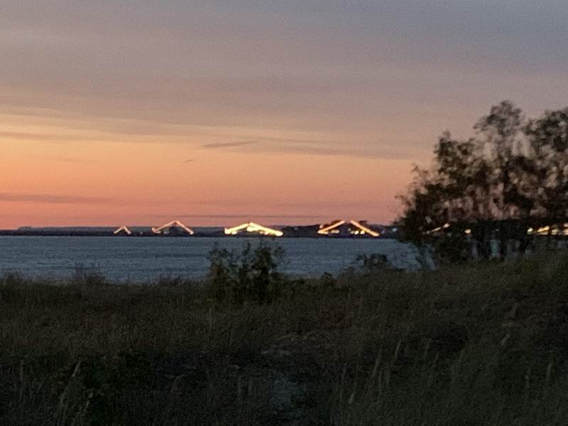 Военные корабли в Калининградском Морском канале