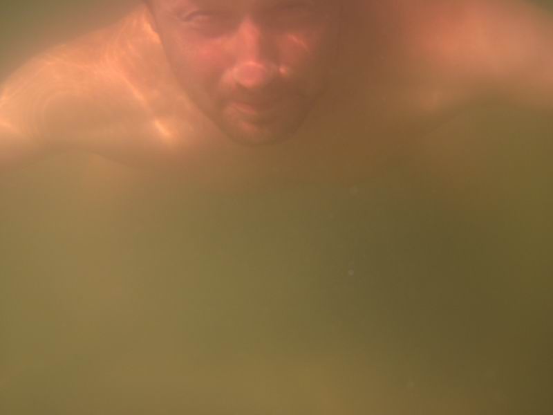 Сергей Мезенов под водой