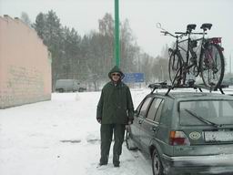 Пограничный переход Гусев-Голдап. На фото Сергей Мезенов