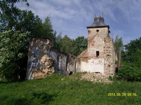Руины Кирхи в Зеленополье.