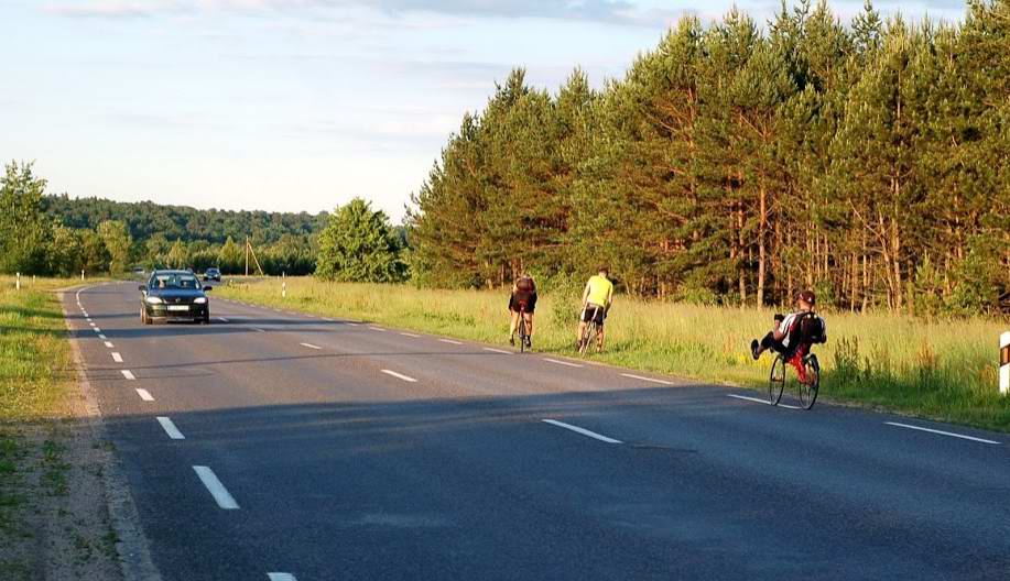 Дорога на Юрбаркас.