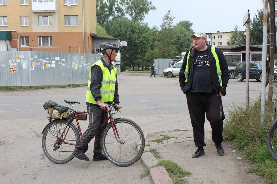 Виктор Рудняков и Фёдор Щербина из группы поддержки