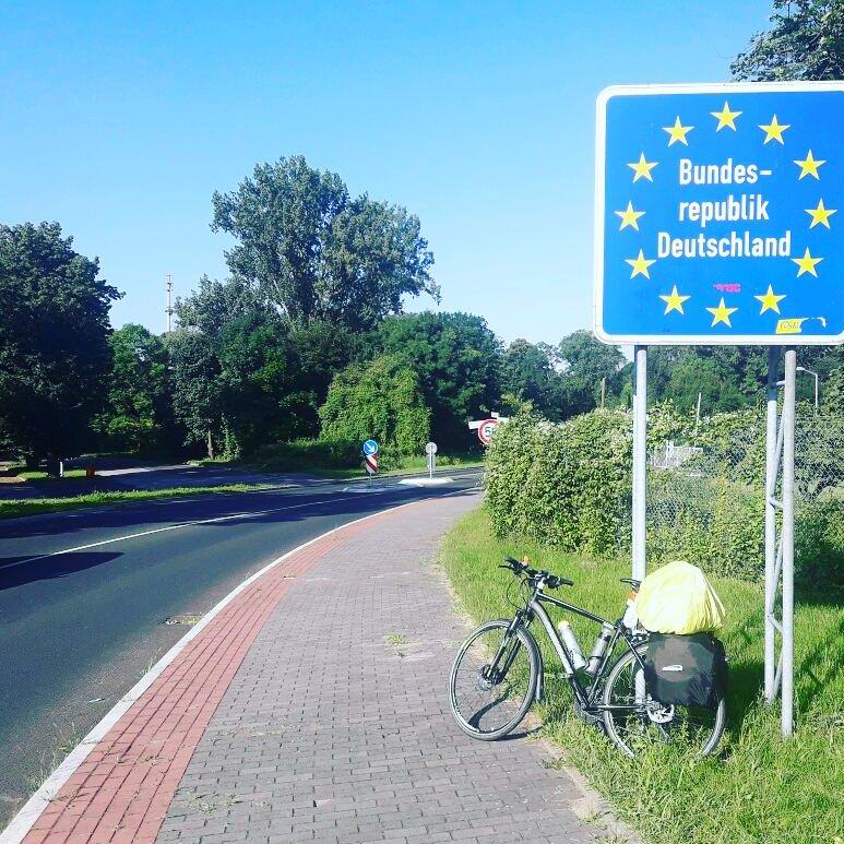 На границе Германии и Польши. Kostrzyn nad Odra.