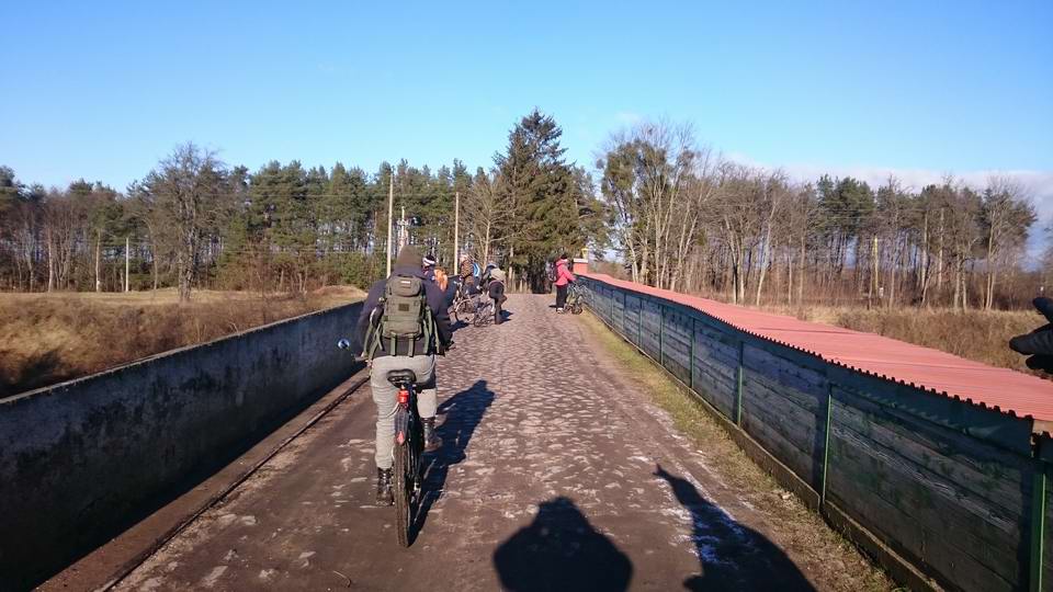 Выехали на чудный немецкий мост