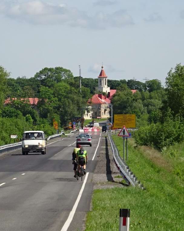 При въезде в Большаково.