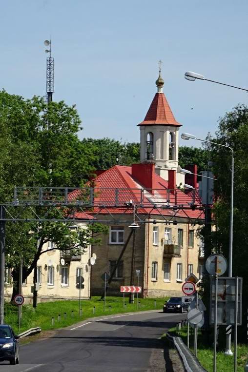 При въезде в Большаково.