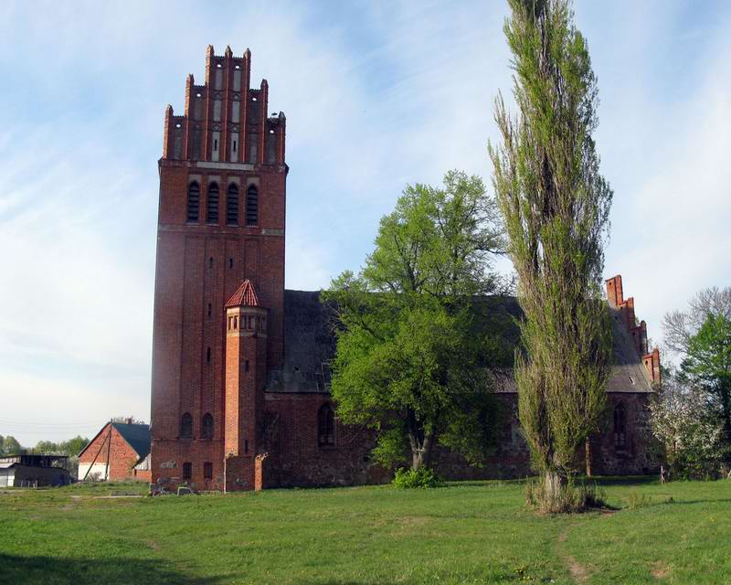 Алленбургская кирха в Дружбе.