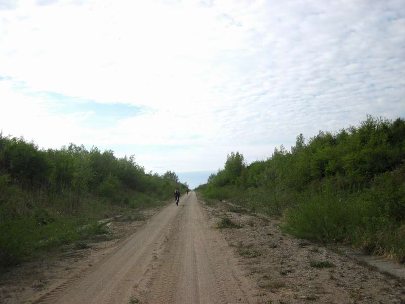 Едем в выемке