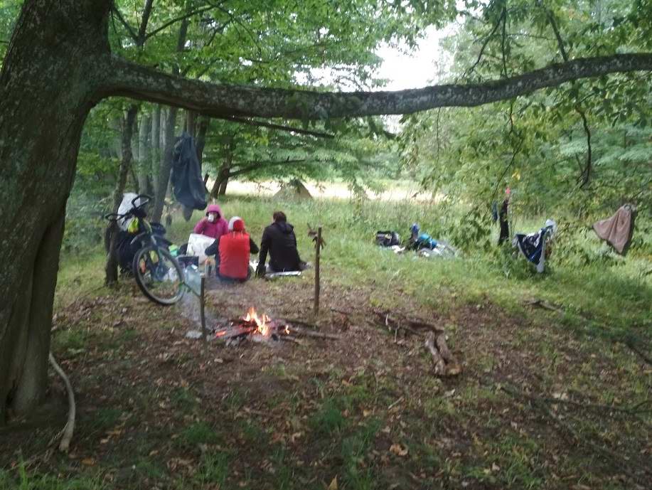 Место третьей ночёвки близ Новобобруйска