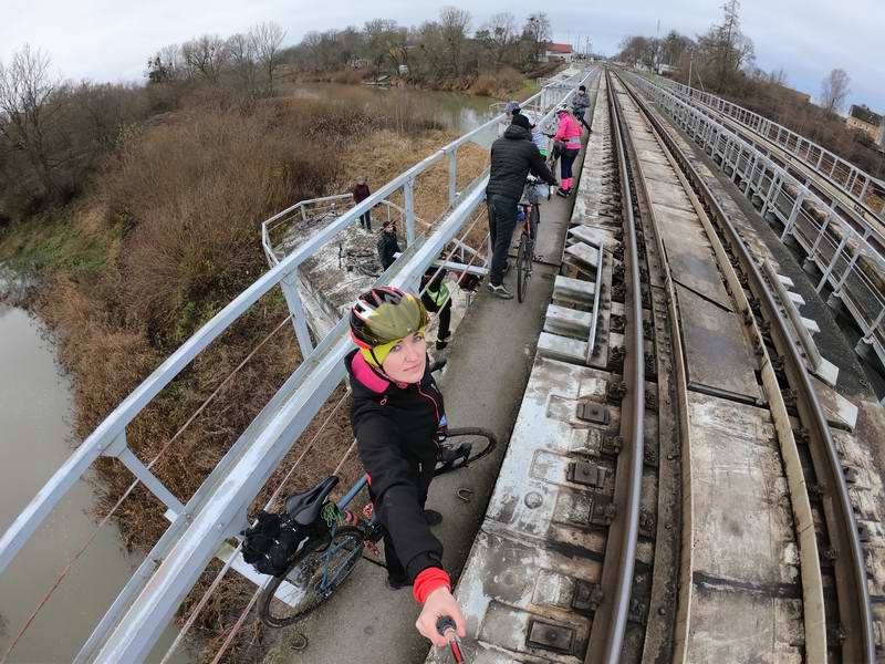 Панорама места спуска