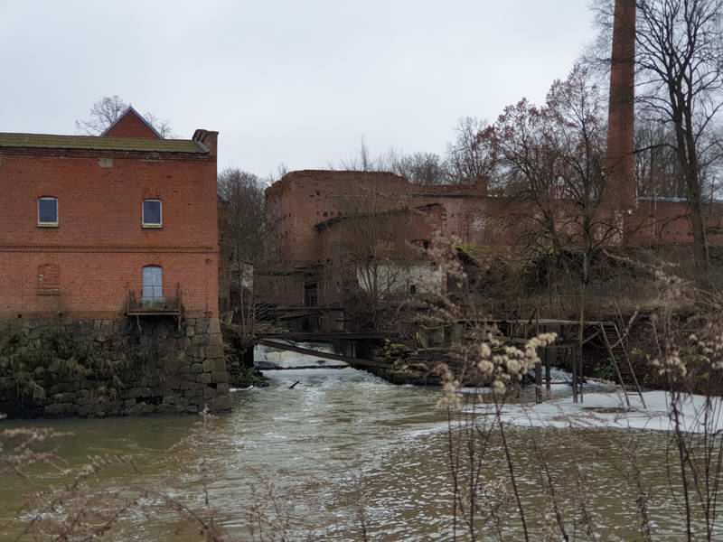 Здесь раньше была водяная мельница