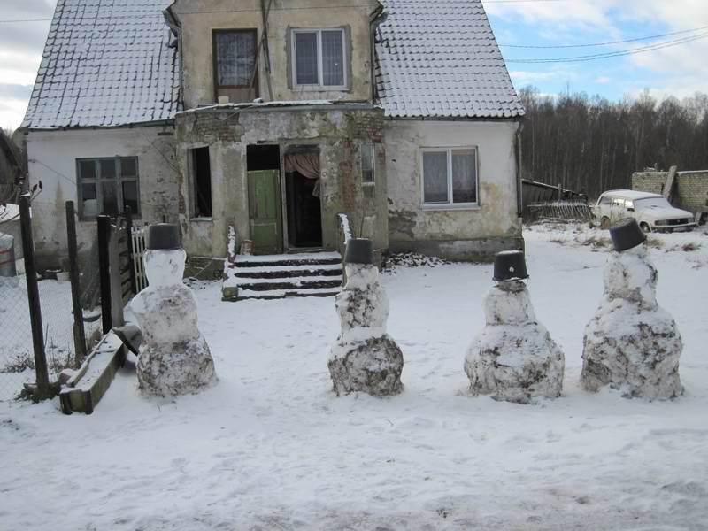 Снеговики в Громово