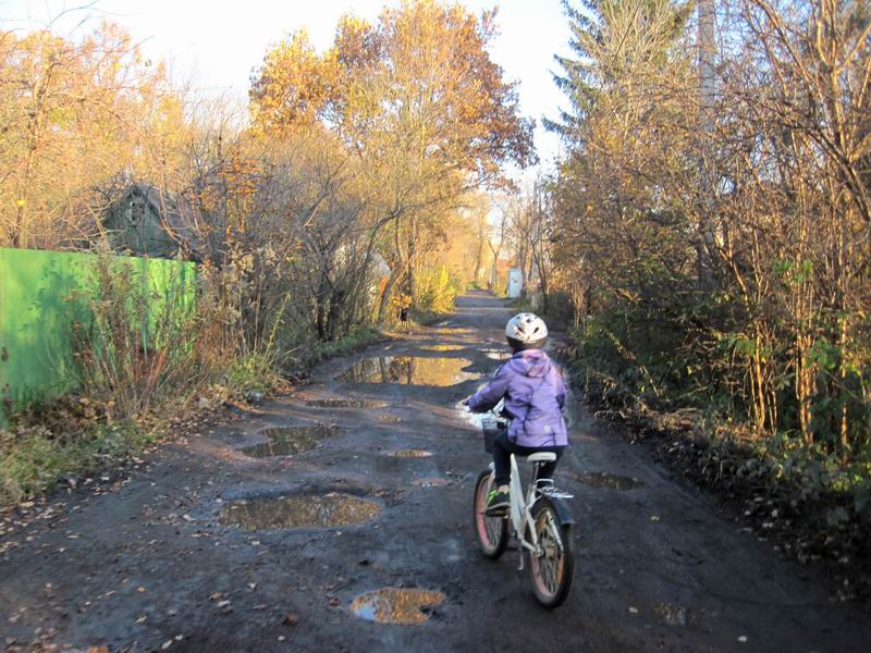 Едем всякими огородами