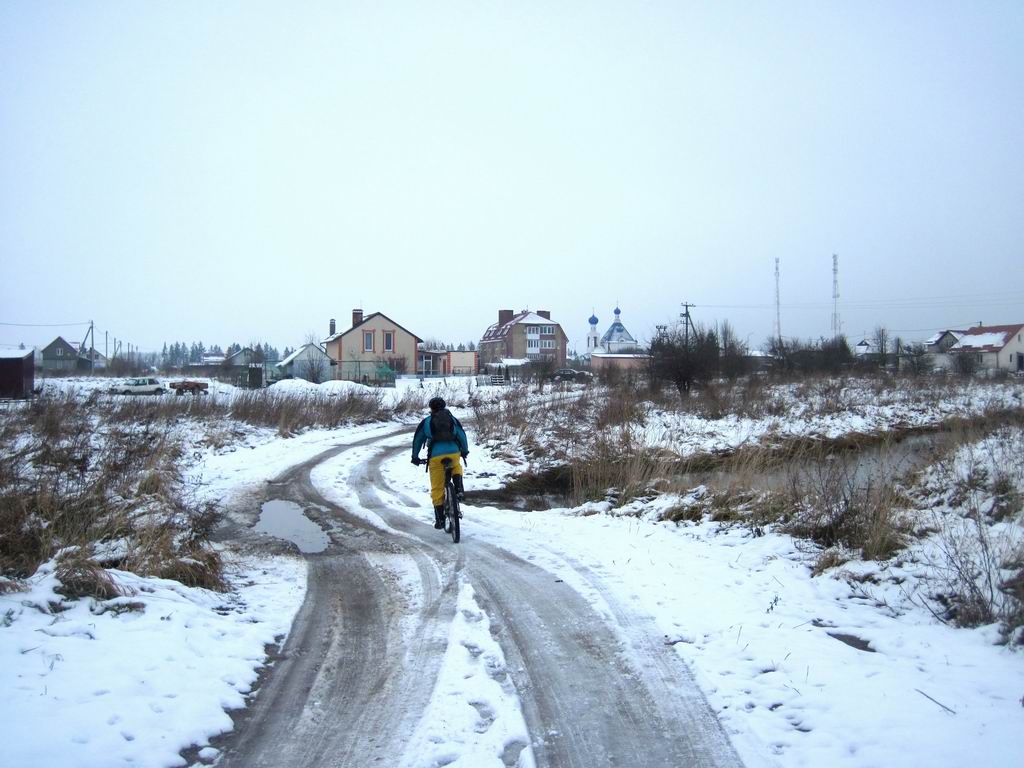 Въезжаем в Добрино