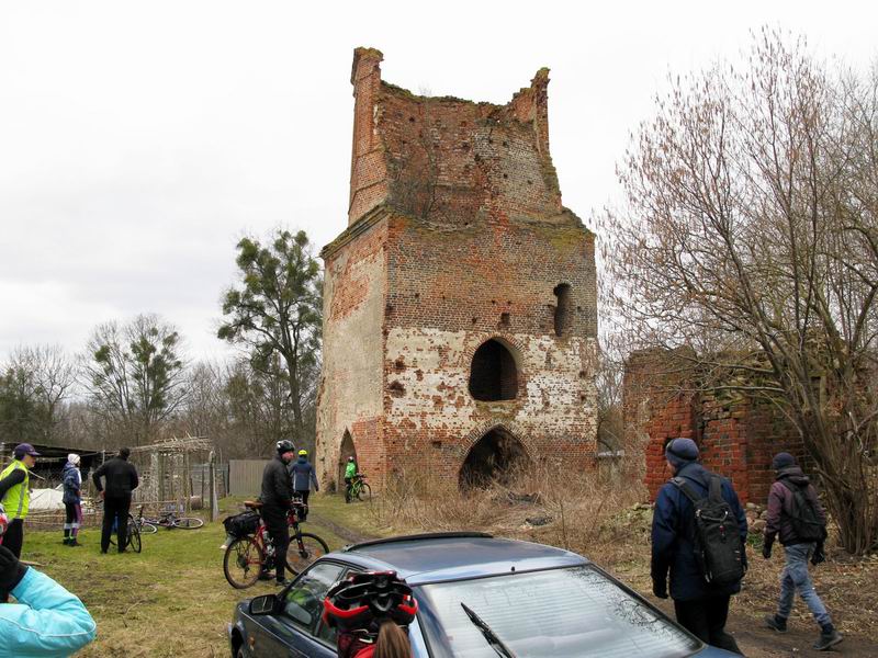 Осмотр кирхи Кройцбурга в Славском.