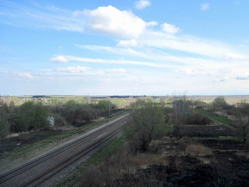 Вид с башни в сторону Калининграда