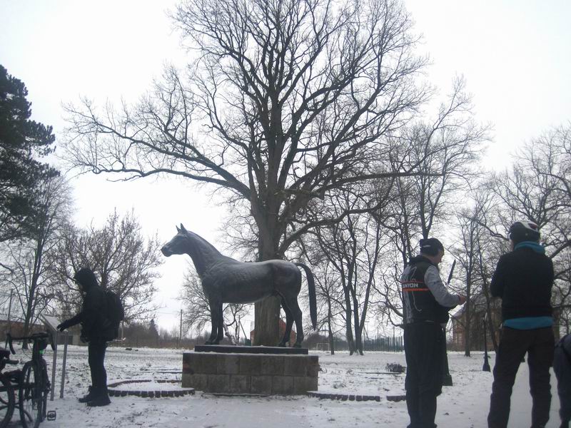 Памятник коню Темпельхютеру