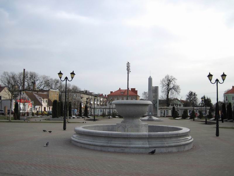 Площадь Победы в Гвардейске
