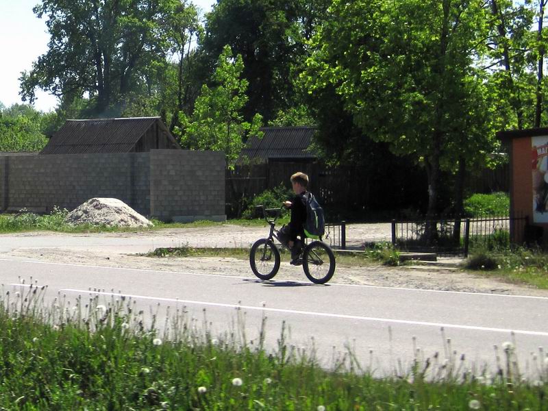 К нам на часть маршрута присоединился Евгений Матёрев из Комсомольска