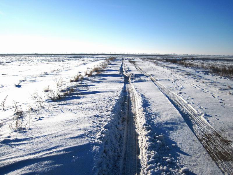 Начались перемёты, но по колее ехать нормально