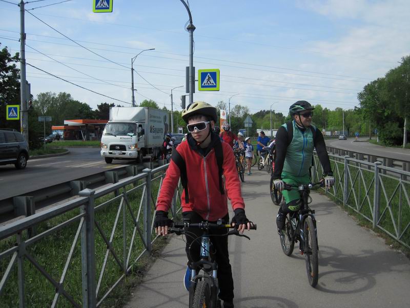 Пересекаем Балтшоссе по переходу