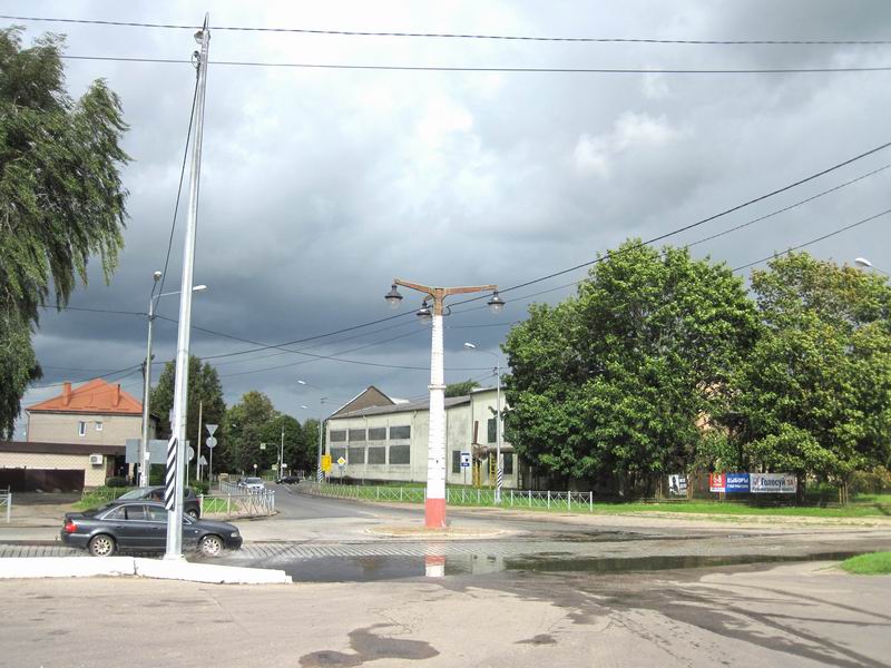 Перекрёсток в Большаково