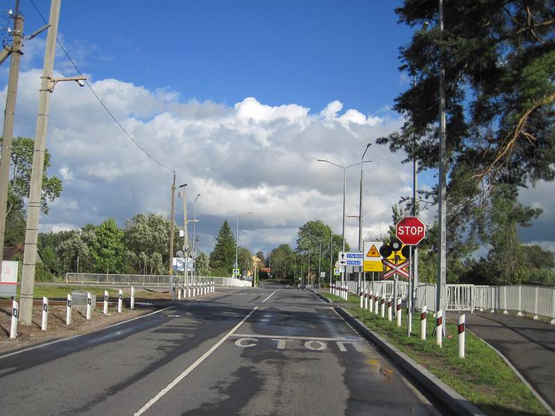 Облагороженный переезд в Жилино