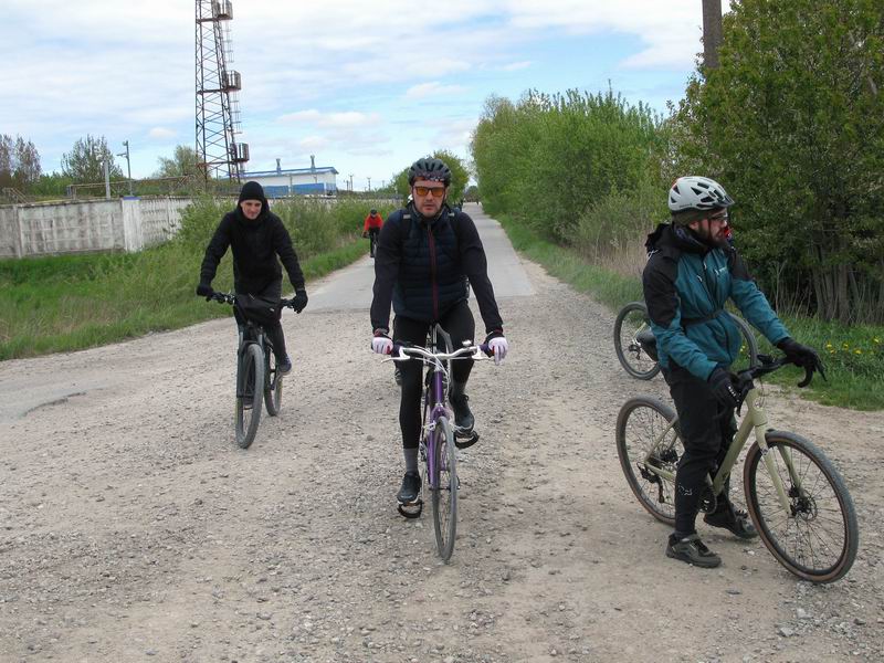 Поворот в поля на Зелёный Гай.