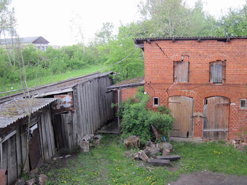 Вид со второго этажа дома